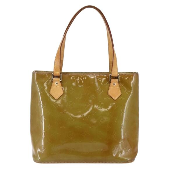 LOUIS VUITTON Monogram Vernis Houston Hand Bag Baby Blue M91005 - Picture 2 of 12